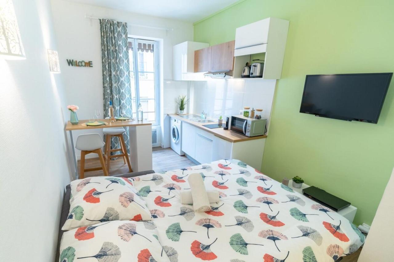 Charming Renovated Studio - Villeurbanne Ngoại thất bức ảnh